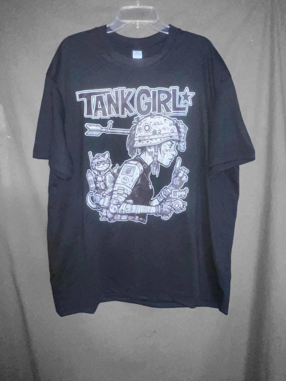 Unisex: Black “Tank Girl” T-Shirt